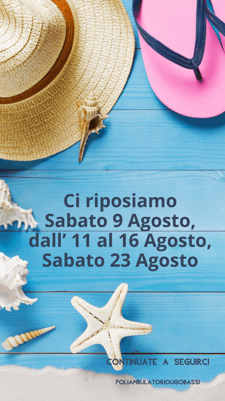 Chiusura Estiva 2025